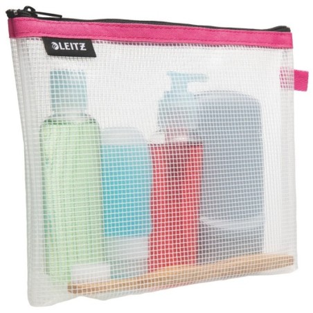 Bolsa de Viagem Leitz WOW Zip-Cosmetic 4014-00-23 L Rosa