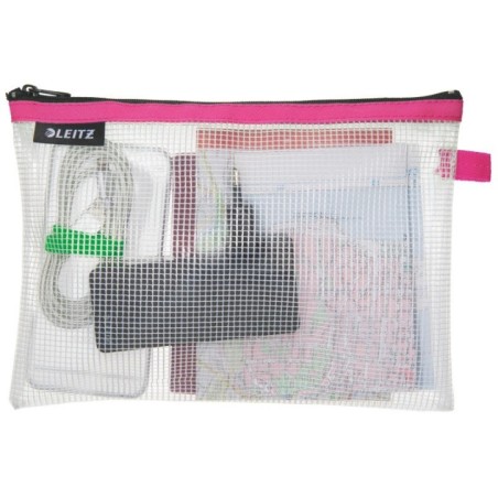 Bolsa de Viagem Leitz WOW Zip Water Resistant 4025-00-23 M Rosa