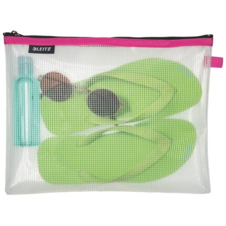 Bolsa de Viagem Leitz WOW Zip Water Resistant 4026-00-23 L Rosa