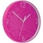 Relógio de Parede Leitz WOW Silent 9015-00-23 Rosa Metálico