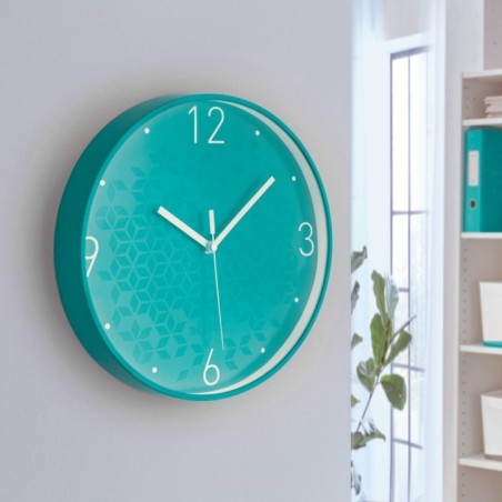 Relógio de Parede Leitz WOW Silent 9015-00-51 Turquesa