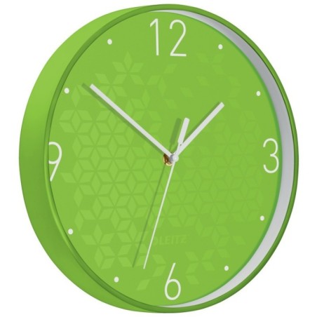Relógio de Parede Leitz WOW Silent 9015-00-54 Verde Maçã