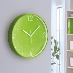 Relógio de Parede Leitz WOW Silent 9015-00-54 Verde Maçã