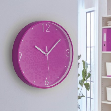 Relógio de Parede Leitz WOW Silent 9015-00-62 Violeta
