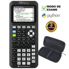 Conjunto Calculadora Texas TI-84 Plus CE-T+ Estojo