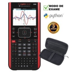 Conjunto Calculadora Texas TI-Nspire CX II-T CAS+Estojo