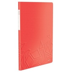 Pasta Catálogo Leitz Urban Chic 4651-00-20 A4 PP 20 Bolsas Vermelho