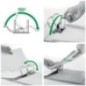 Pasta de Arquivo Leitz 180° Active Style 1108-00-04 A4 L82mm Branco