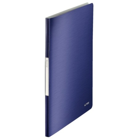 Pasta Catálogo Leitz Style 3958-00-69 A4 PP 20 Bolsas Azul