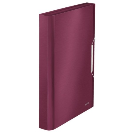 Pasta Classificadora Leitz Style 3957-00-28 A4 PP 6 Sep. Vermelho