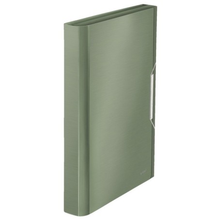 Pasta Classificadora Leitz Style 3957-00-53 A4 PP 6 Sep. Verde