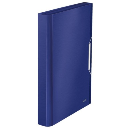 Pasta Classificadora Leitz Style 3957-00-69 A4 PP 6 Sep. Azul