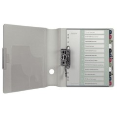 Índice de Plástico Leitz Style 1238-00-00 A4+ PP 300µm 1 a 12