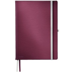 Notebook Leitz Style 4476-00-28 A4 80 Folhas 100g Quadriculado Vermelho