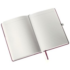 Notebook Leitz Style 4485-00-28 A5 80 Folhas 100g Pautado Vermelho