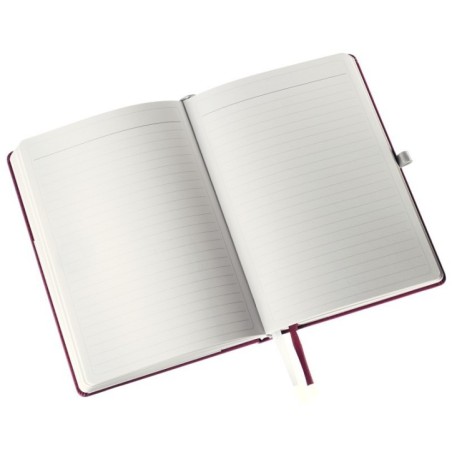 Notebook Leitz Style 4485-00-28 A5 80 Folhas 100g Pautado Vermelho