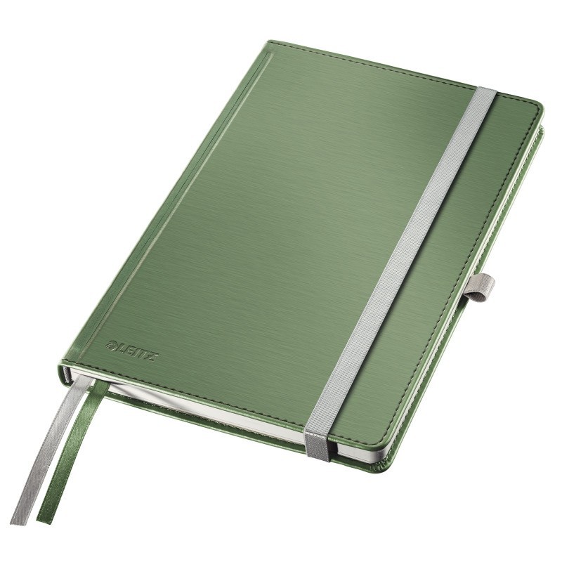 Notebook Leitz Style 4485-00-53 A5 80 Folhas 100g Pautado Verde Notebook Leitz Style 4485-00-53 A5 80 Folhas 100g Pautado Verde