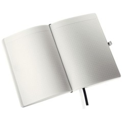 Notebook Leitz Style 4488-00-94 A5 80 Folhas 100g Quadriculado Preto