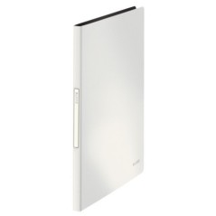 Pasta Catálogo Leitz Solid 4564-10-01 A4 PP 20 Bolsas Branco