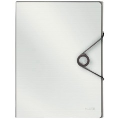 Pasta de Elásticos Leitz Solid 4568-10-01 A4 PP L30mm Branco