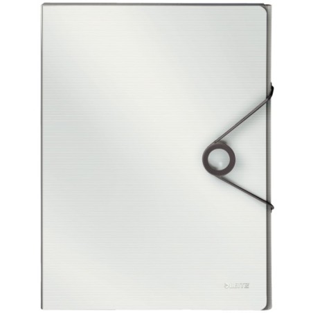 Pasta de Elásticos Leitz Solid 4568-10-01 A4 PP L30mm Branco