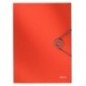 Pasta de Elásticos Leitz Solid 4563-10-20 A4 PP Vermelho Claro