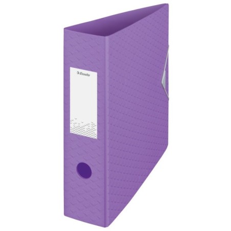 Pasta de Arquivo Esselte Colour Breeze 628428 A4 L82mm Malva