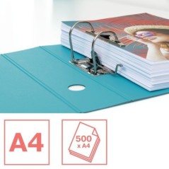 Pasta de Arquivo Esselte Colour Breeze 626217 A4 L82mm Azul