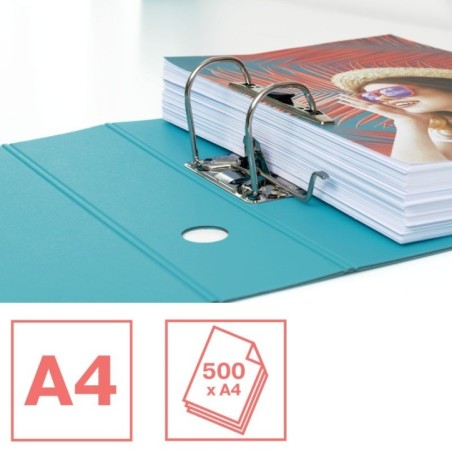 Pasta de Arquivo Esselte Colour Breeze 626219 A4 L82mm Sortido