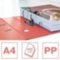 Pasta de Arquivo Esselte Colour Breeze 628429 A4 L75mm PP Coral