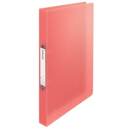 Dossier de Arquivo Esselte Colour Breeze 628435 A4 L27mm 2xRØ20mm PP Coral