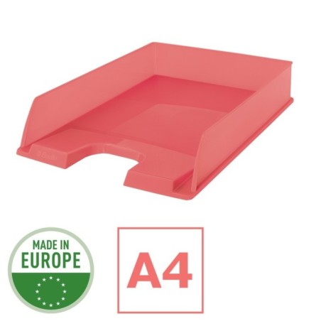 Tabuleiro de Secretária Esselte Colour Breeze 628453 A4 PS Coral