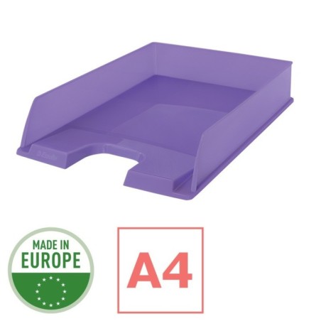 Tabuleiro de Secretária Esselte Colour Breeze 628454 A4 PS Malva