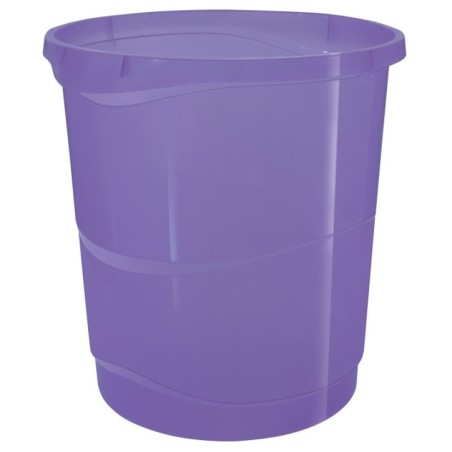Cesto de Papéis Esselte Colour Breeze 628462 PP 14 Litros Malva