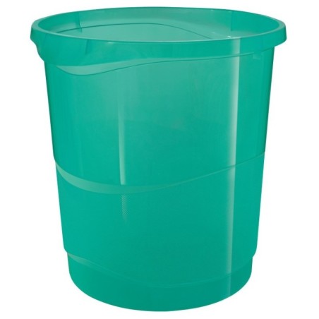 Cesto de Papéis Esselte Colour Breeze 626290 PP 14 Litros Verde