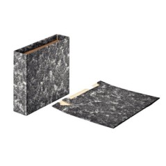 Caixa de Arquivo Esselte Cardboard 624150 A4 L75mm Preto