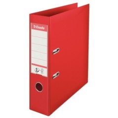 Pasta de Arquivo Esselte Nº1 Vivida 811330 A4 L75mm PP Vermelho