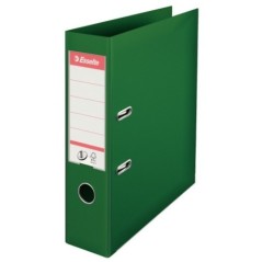 Pasta de Arquivo Esselte Nº1 Vivida 811360 A4 L75mm PP Verde