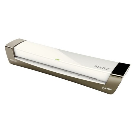 Plastificadora Leitz 7253-00-84 iLAM Office A3 125µm Prateado