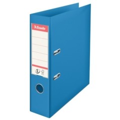 Pasta de Arquivo Esselte Nº1 Vivida 624067 A4 L75mm PP Azul Claro