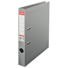 Pasta de Arquivo Esselte Nº1 Vivida 811480 A4 L50mm PP Cinzento