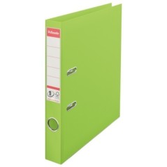 Pasta de Arquivo Esselte Nº1 Vivida 624073 A4 L50mm PP Verde Claro