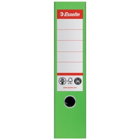 Pasta de Arquivo Esselte Nº1 CO2 Neutral 627567 A4 L75mm Verde