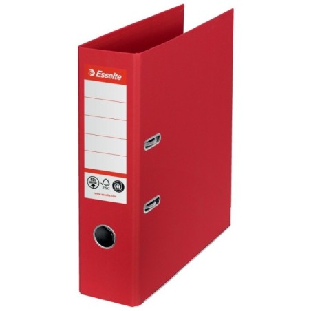Pasta de Arquivo Esselte Nº1 CO2 Neutral 627568 A4 L75mm Vermelho
