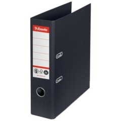 Pasta de Arquivo Esselte Nº1 CO2 Neutral 627569 A4 L75mm Preto