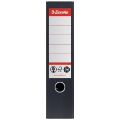 Pasta de Arquivo Esselte Nº1 CO2 Neutral 627569 A4 L75mm Preto