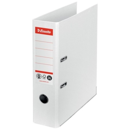 Pasta de Arquivo Esselte Nº1 CO2 Neutral 627570 A4 L75mm Branco