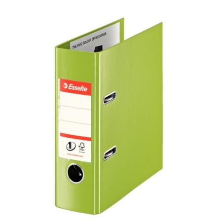 Pasta de Arquivo Esselte Nº1 Vivida 468660 A5 ao Alto L75mm PP Verde