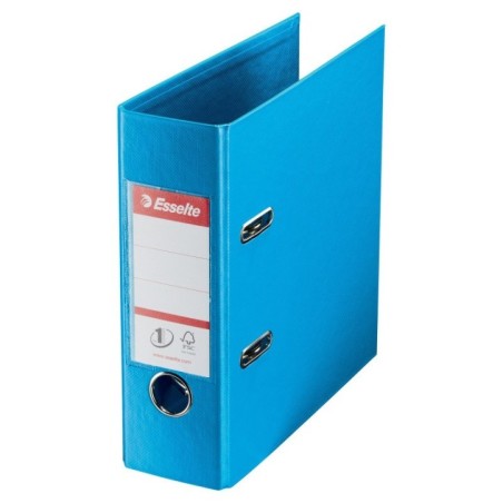 Pasta de Arquivo Esselte Nº1 Vivida 468650 A5 ao Alto L75mm PP Azul
