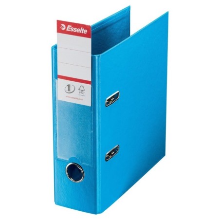 Pasta de Arquivo Esselte Nº1 Vivida 468650 A5 ao Alto L75mm PP Azul